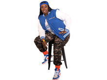 Load image into Gallery viewer, Feet Of The Master Varsity Jacket